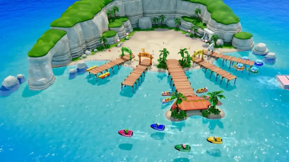 super mario party jamboree il porto dei minigiochi.jpg super mario party jamboree il porto dei minigiochi.jpg